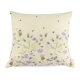 Bee and flower cotton cushion