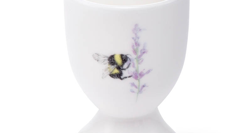 Bee and Flower Goblet Egg Cup